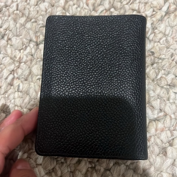 Gorgeous Authentic CC Chanel Small Caviar Pebbled Leather Wallet/Cardholder Blck - Picture 7 of 7
